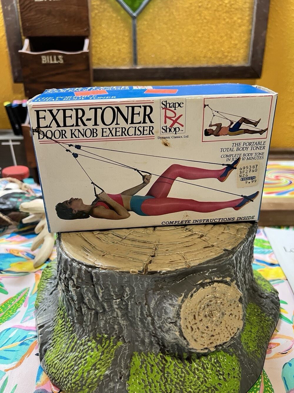 Vintage EXER-TONER Fitness Body Exerciser Shape RX Shop Total Body NIB